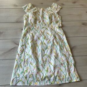 Lilly Pulitzer Allura Dress Grass Happy Floral